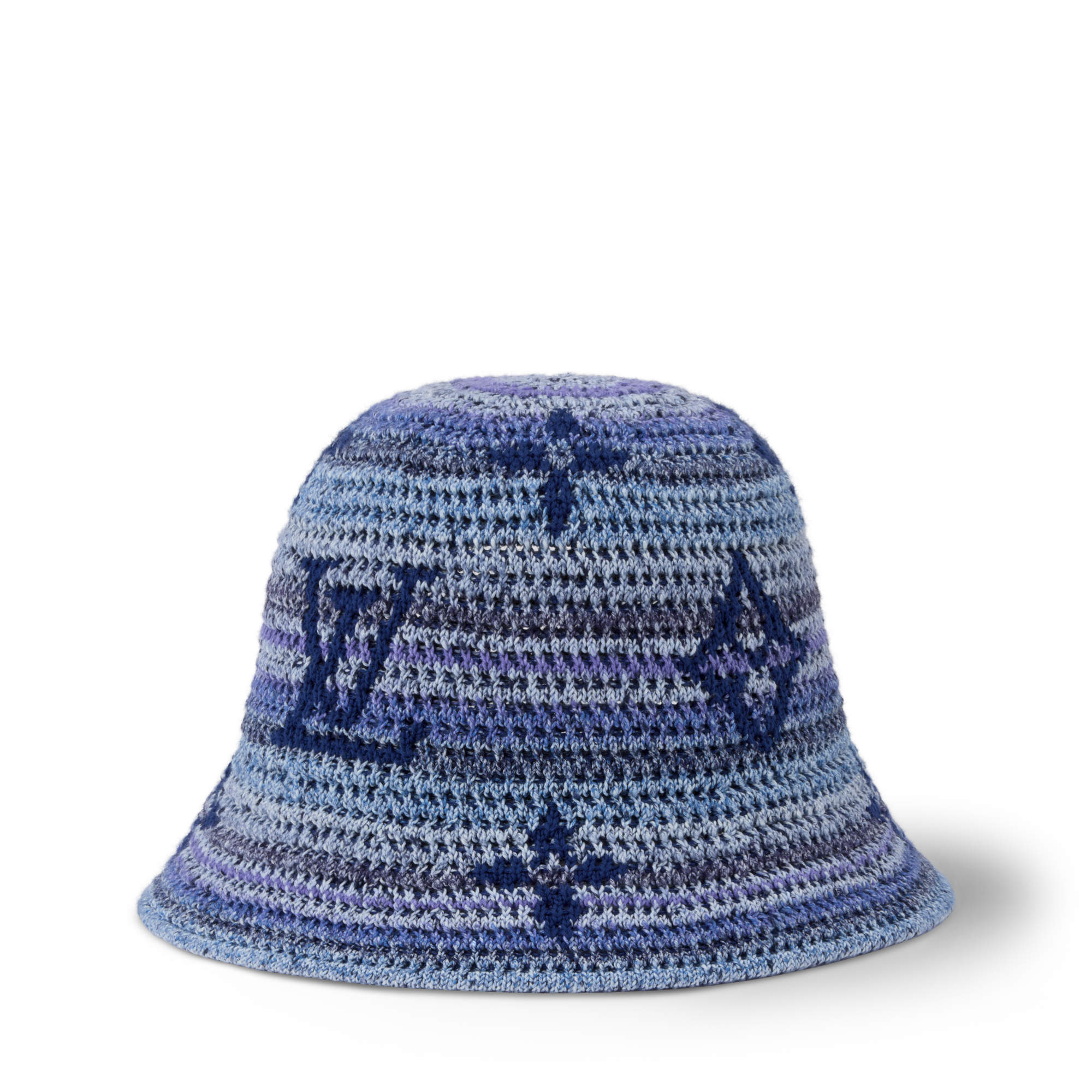 Monogram Stripes Crochet Bucket Hat S00 - Accessories M5504L